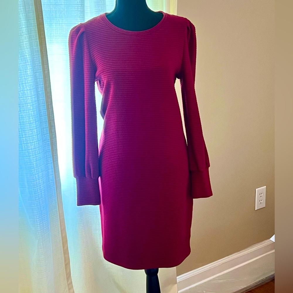 Steve Madden puff sleeve dress size M